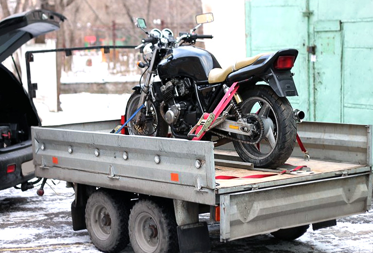Перевозка мотоцикла с коляской из Костромы в Моска.обл. г. Ногинск